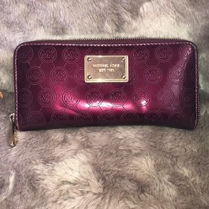 Michael Kors Maroon Wallet